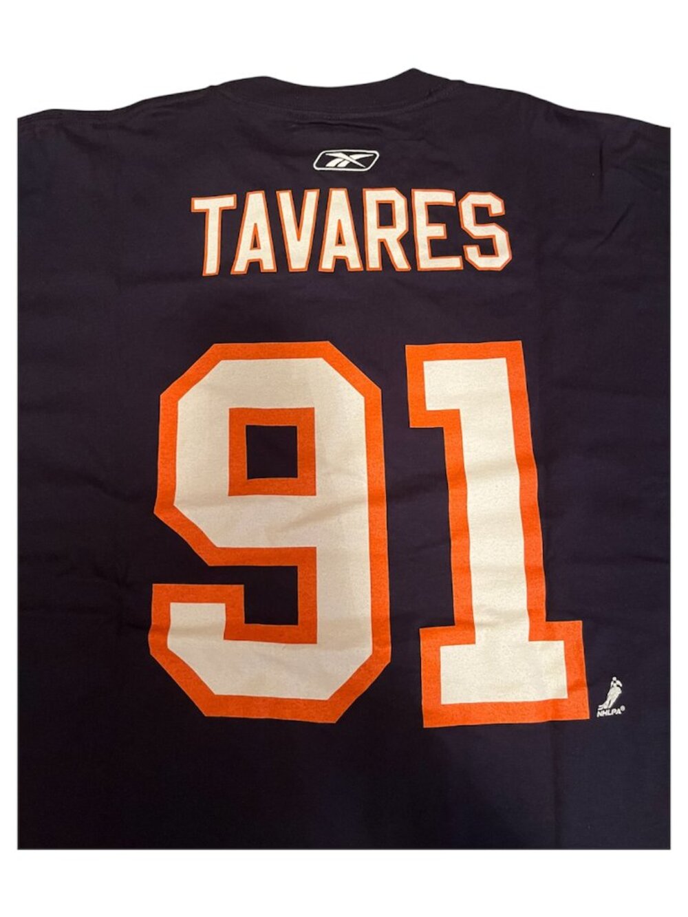 NY Islanders John Tavares No. 91 T Shirt Jersey - Size Adult Large - Picture 4 of 4